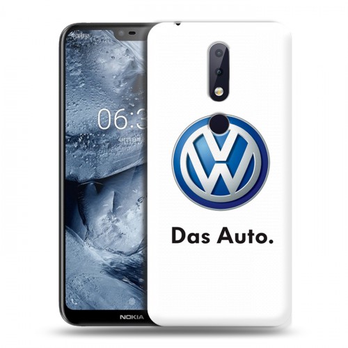 Дизайнерский пластиковый чехол для Nokia 6.1 Plus Volkswagen