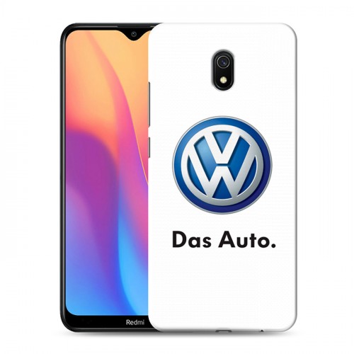 Дизайнерский силиконовый с усиленными углами чехол для Xiaomi RedMi 8A Volkswagen