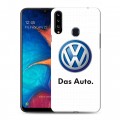 Дизайнерский пластиковый чехол для Samsung Galaxy A20s Volkswagen