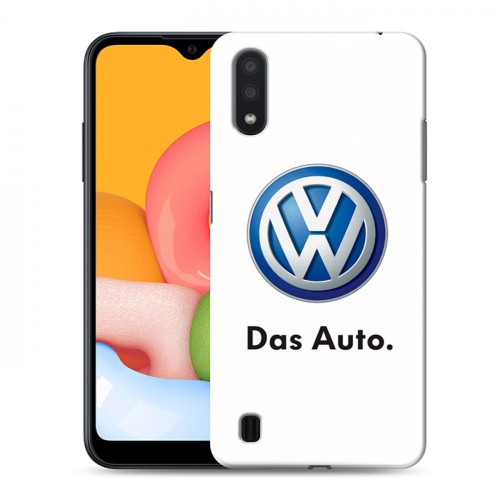 Дизайнерский силиконовый чехол для Samsung Galaxy M01 Volkswagen