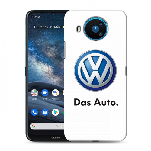 Дизайнерский силиконовый с усиленными углами чехол для Nokia 8.3 Volkswagen