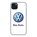 Дизайнерский силиконовый чехол для Iphone 15 Plus Volkswagen