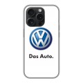 Дизайнерский силиконовый чехол для Iphone 15 Pro Volkswagen