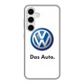 Дизайнерский силиконовый чехол для Samsung Galaxy S24 Volkswagen