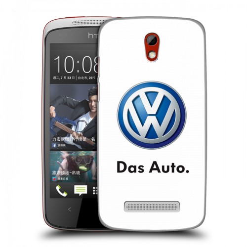 Дизайнерский пластиковый чехол для HTC Desire 500 Volkswagen