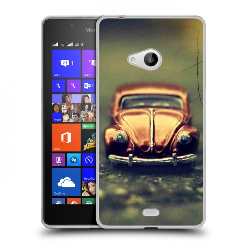 Дизайнерский пластиковый чехол для Microsoft Lumia 540 Volkswagen