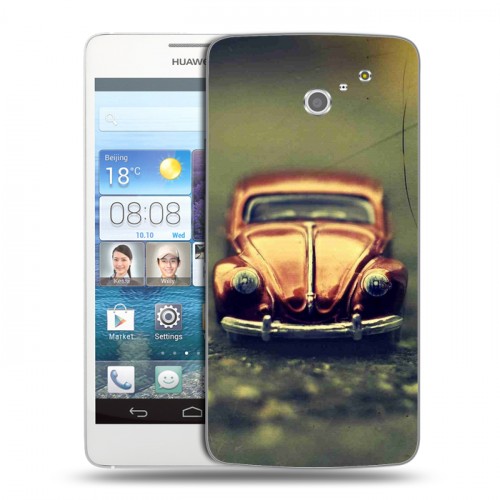 Дизайнерский пластиковый чехол для Huawei Ascend D2 Volkswagen