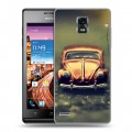 Дизайнерский пластиковый чехол для Huawei Ascend P1 Volkswagen