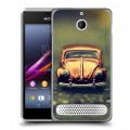 Дизайнерский силиконовый чехол для Sony Xperia E1 Volkswagen