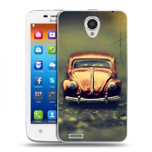 Дизайнерский пластиковый чехол для Lenovo S650 Ideaphone Volkswagen