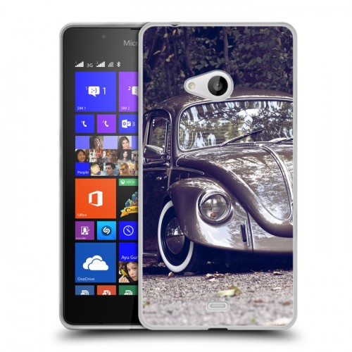 Дизайнерский пластиковый чехол для Microsoft Lumia 540 Volkswagen