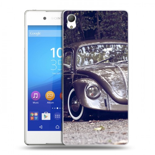 Дизайнерский пластиковый чехол для Sony Xperia Z3+ Volkswagen