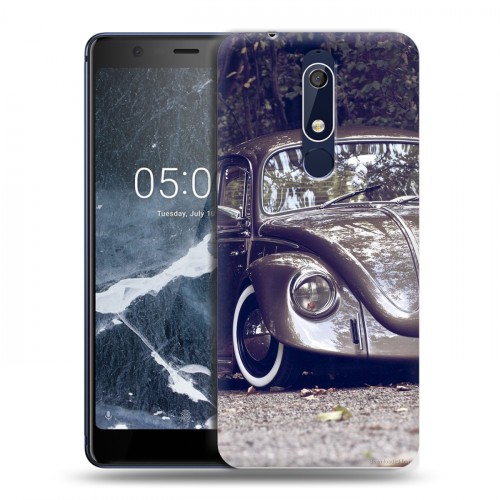 Дизайнерский пластиковый чехол для Nokia 5.1 Volkswagen