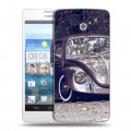 Дизайнерский пластиковый чехол для Huawei Ascend D2 Volkswagen