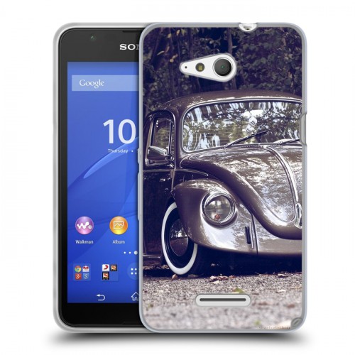 Дизайнерский пластиковый чехол для Sony Xperia E4g Volkswagen