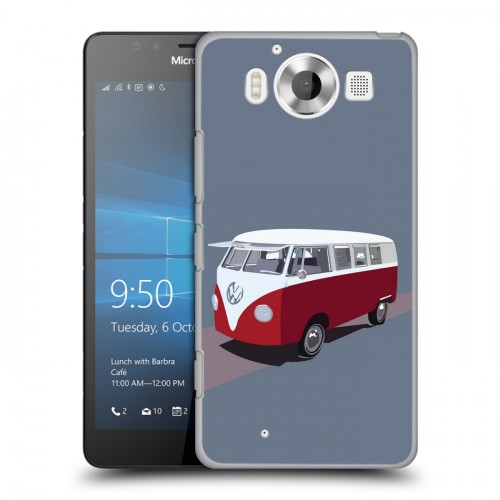 Дизайнерский пластиковый чехол для Microsoft Lumia 950 Volkswagen