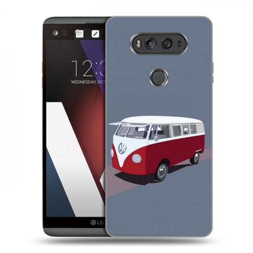 Дизайнерский пластиковый чехол для LG V20 Volkswagen