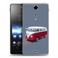 Дизайнерский пластиковый чехол для Sony Xperia TX Volkswagen