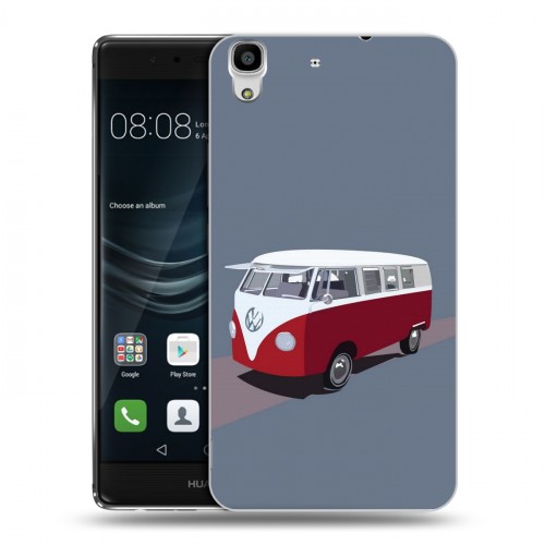 Дизайнерский пластиковый чехол для Huawei Y6II Volkswagen