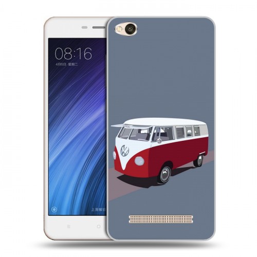 Дизайнерский силиконовый чехол для Xiaomi RedMi 4A Volkswagen