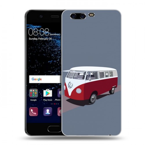 Дизайнерский пластиковый чехол для Huawei P10 Volkswagen