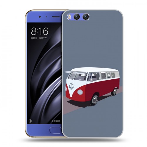 Дизайнерский пластиковый чехол для Xiaomi Mi6 Volkswagen