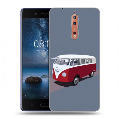 Дизайнерский пластиковый чехол для Nokia 8 Volkswagen