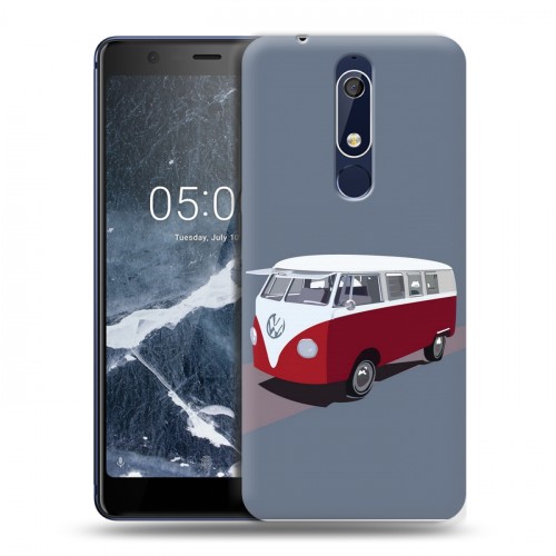 Дизайнерский пластиковый чехол для Nokia 5.1 Volkswagen