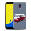 Дизайнерский пластиковый чехол для Samsung Galaxy J6 Volkswagen