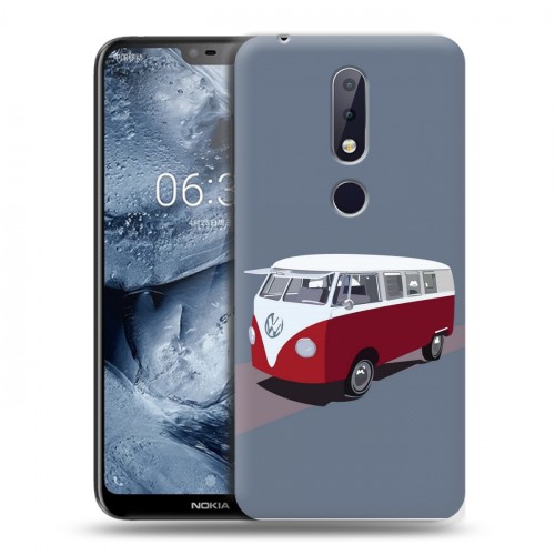 Дизайнерский пластиковый чехол для Nokia 6.1 Plus Volkswagen