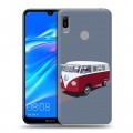 Дизайнерский пластиковый чехол для Huawei Y6 (2019) Volkswagen