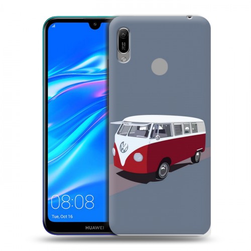 Дизайнерский пластиковый чехол для Huawei Y6 (2019) Volkswagen