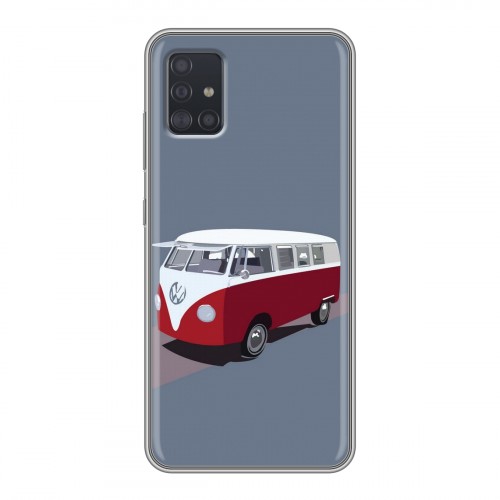 Дизайнерский силиконовый чехол для Samsung Galaxy A51 Volkswagen