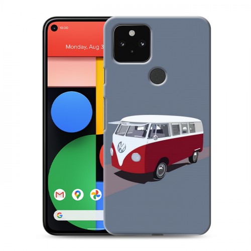 Дизайнерский пластиковый чехол для Google Pixel 5 Volkswagen