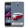 Дизайнерский силиконовый чехол для Sony Xperia E1 Volkswagen