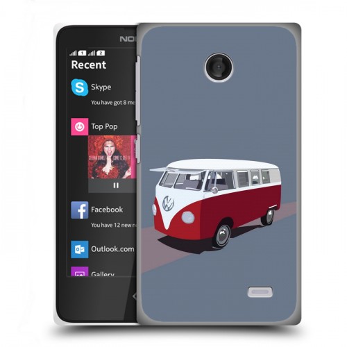 Дизайнерский пластиковый чехол для Nokia X Volkswagen