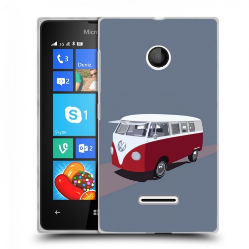 Дизайнерский пластиковый чехол для Microsoft Lumia 435 Volkswagen