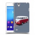 Дизайнерский пластиковый чехол для Sony Xperia C4 Volkswagen