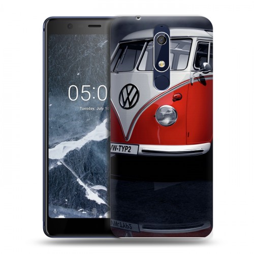 Дизайнерский пластиковый чехол для Nokia 5.1 Volkswagen