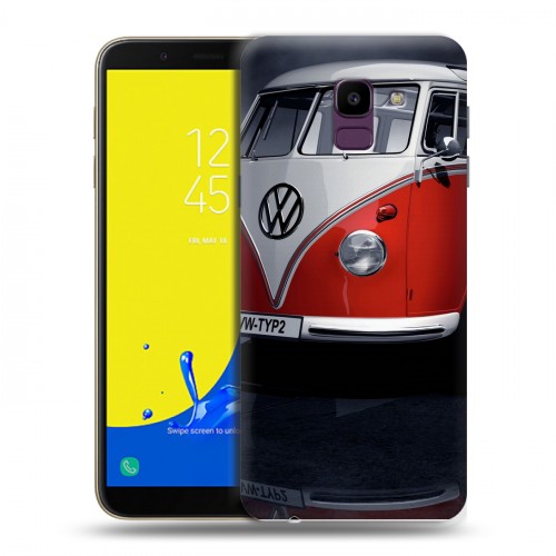 Дизайнерский пластиковый чехол для Samsung Galaxy J6 Volkswagen