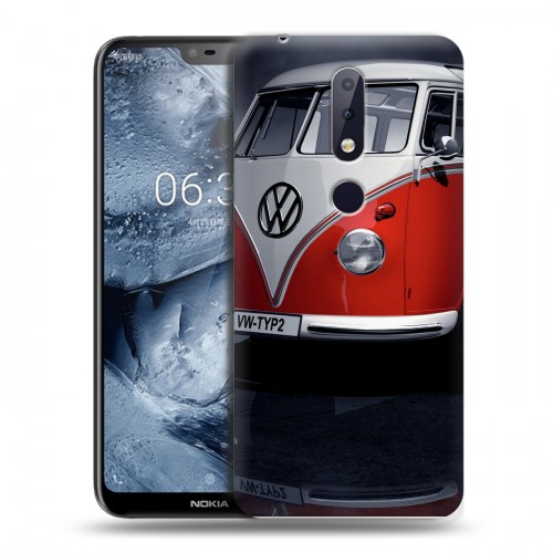 Дизайнерский пластиковый чехол для Nokia 6.1 Plus Volkswagen