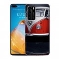 Дизайнерский силиконовый с усиленными углами чехол для Huawei P40 Volkswagen