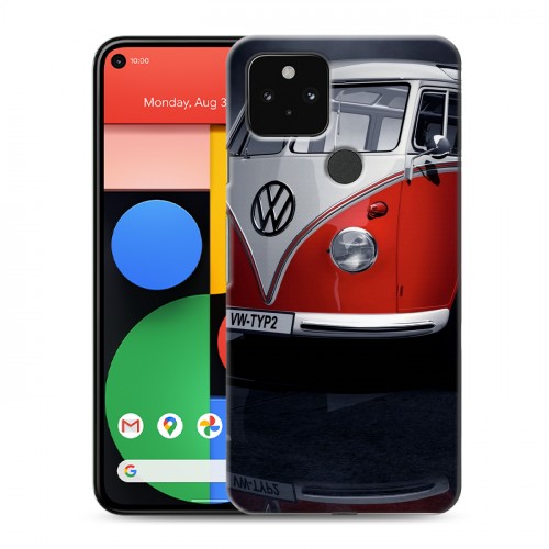 Дизайнерский пластиковый чехол для Google Pixel 5 Volkswagen