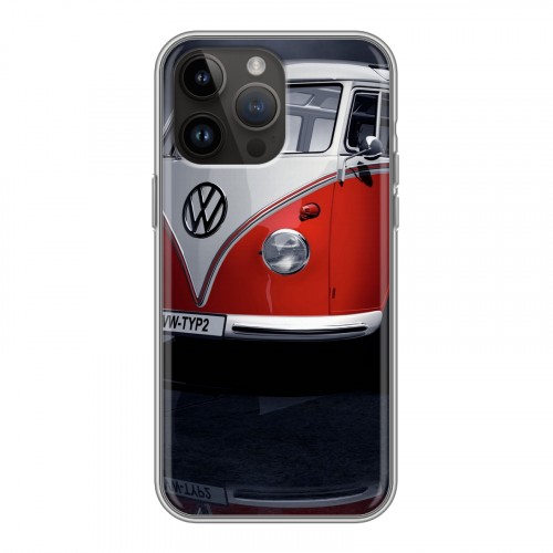 Дизайнерский силиконовый чехол для Iphone 14 Pro Max Volkswagen