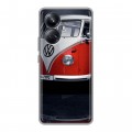Дизайнерский силиконовый с усиленными углами чехол для Realme 10 Pro Plus Volkswagen