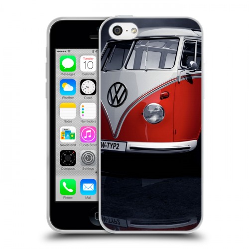 Дизайнерский пластиковый чехол для Iphone 5c Volkswagen