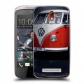 Дизайнерский пластиковый чехол для HTC Desire 500 Volkswagen