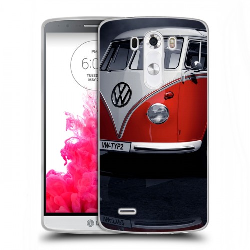 Дизайнерский пластиковый чехол для LG G3 (Dual-LTE) Volkswagen