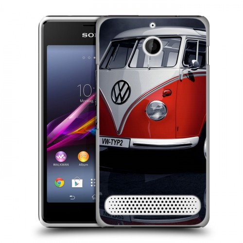 Дизайнерский силиконовый чехол для Sony Xperia E1 Volkswagen