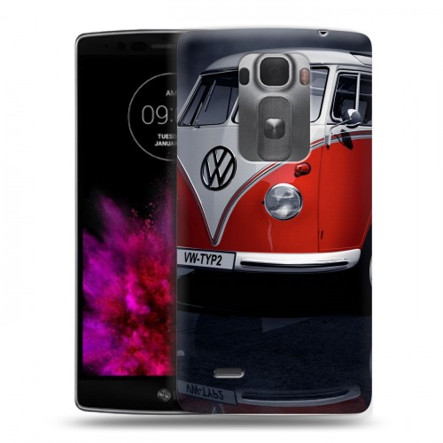 Дизайнерский пластиковый чехол для LG G Flex 2 Volkswagen